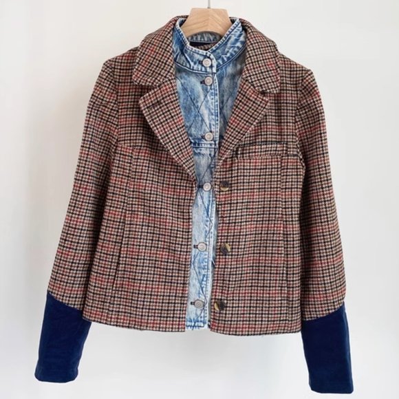 Free People Rancher Plaid Jacket - Rancher Combo - Picture 5 of 8